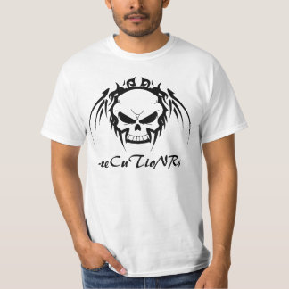 -x Short Sleeve Tee 001 - Tribal Skulls