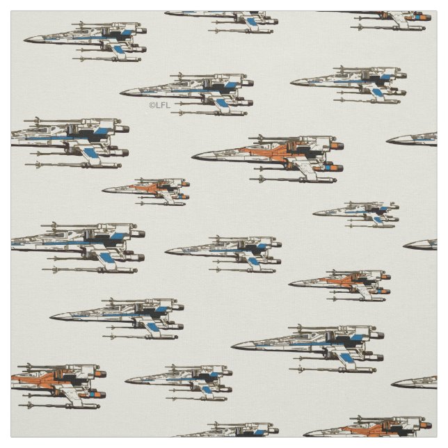 X-Wing Starfighter Pattern Fabric (Swatch)