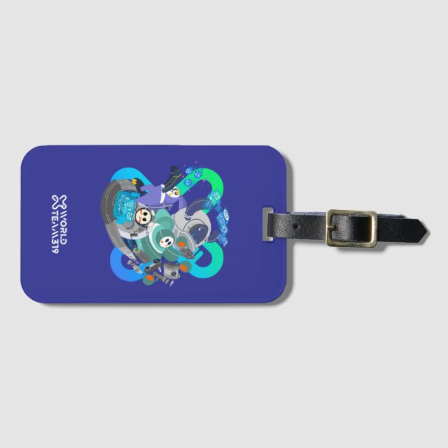 X World Team 319-20250220 Luggage Tag (Front Horizontal)