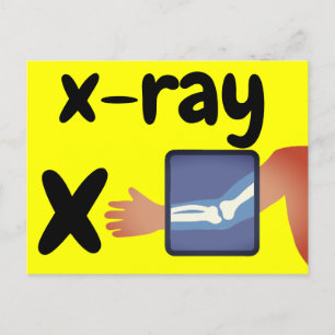 x - xray flash card