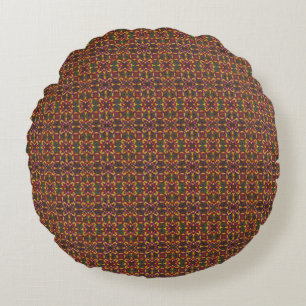 Xaltipac Starbursts Round Pillow