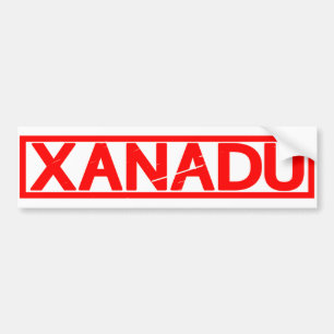 Xanadu Stamp Bumper Sticker