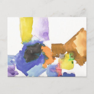 xaNdeR's "Watercolor Squares" Postcard