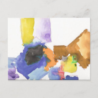 xaNdeR's "Watercolor Squares" Postcard