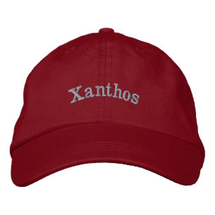 "Xanthos" Mens Name Embroidered, Embroidered Hat