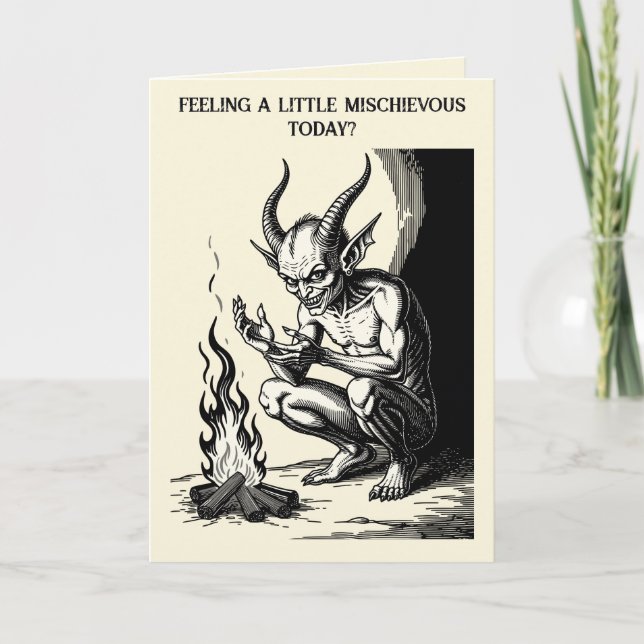 Xaphan Tiny Demon, Big Sparks Card (Front)