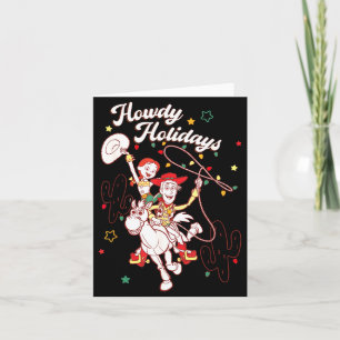 Xar Christmas Howdy Holidays Friends Card