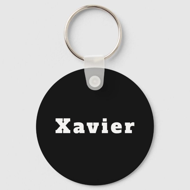 Xavier Keychain (Front)