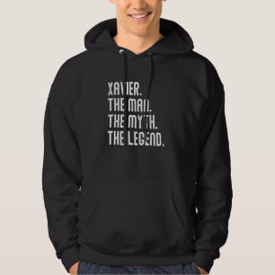 Xavier Man Myth Legend Shirt Gifts For Mens Funny