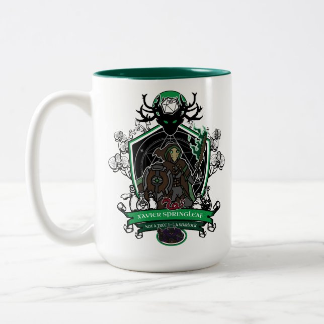 Xavier Springleaf Mug (Left)