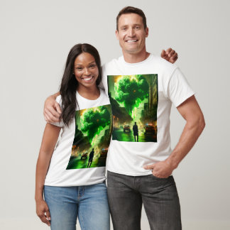  Xbox Logo with Neon Green Smoke Double-Sided T-Sh T-Shirt