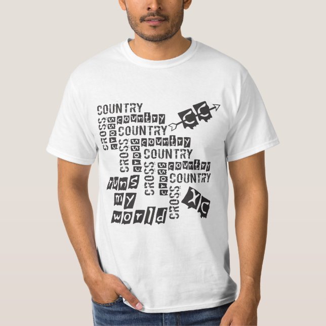 XC Cross Country Runs T-Shirt (Front)