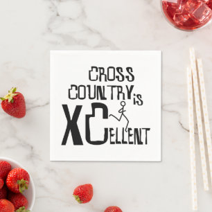 XC Cross Country © XCellent Runner Napkin