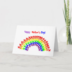 XC- Happy, Mother's, Day! Rainbow Card