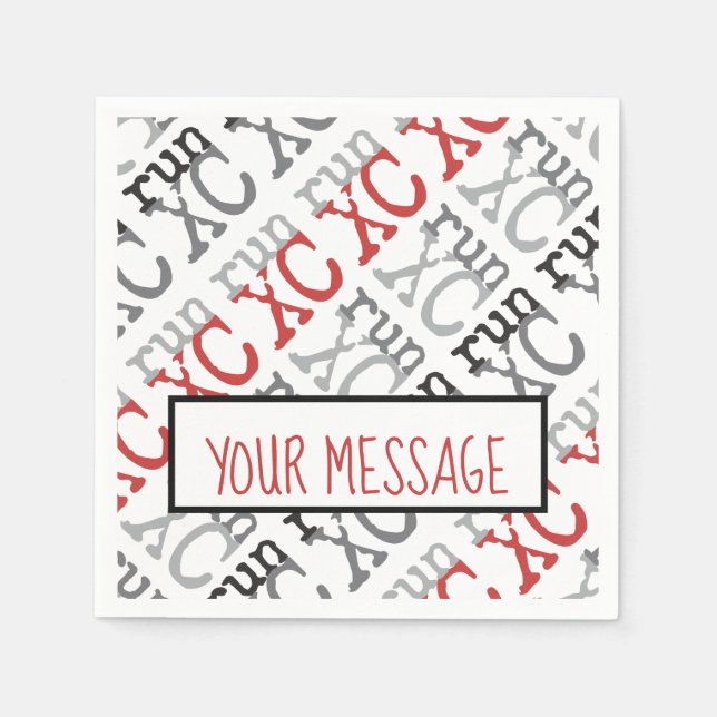 XC Run - Serviettes en papier coulissantes (Devant)