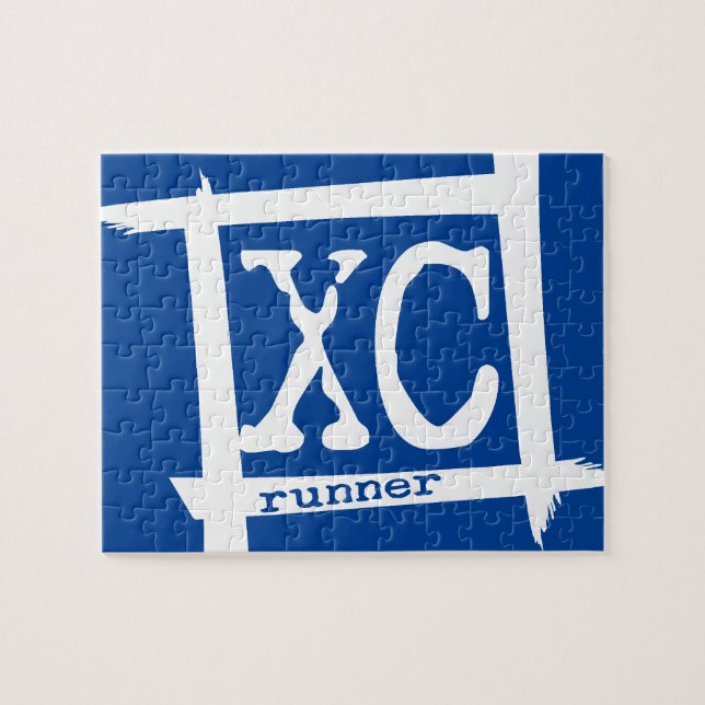 XC Runner - Cross Country Running Jigsaw Puzzle (Horizontal)