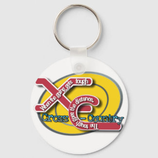 XC TOUGH MOTTO (CROSS COUNTRY) KEYCHAIN