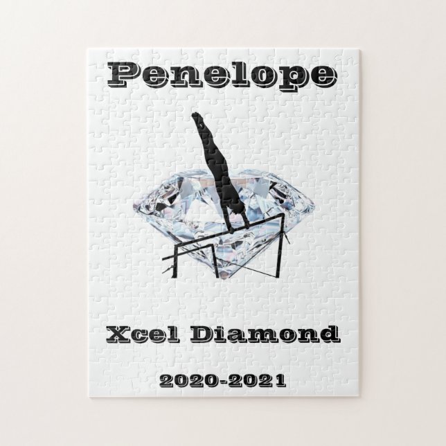 Xcel Diamond Gymnastics Jigsaw Puzzle (Vertical)