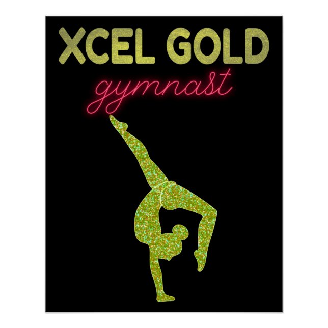 Xcel Gold Gymnastics    Poster (Front)