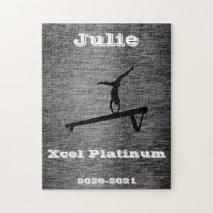 Xcel Platinum Gymnastics Custom Jigsaw Puzzle
