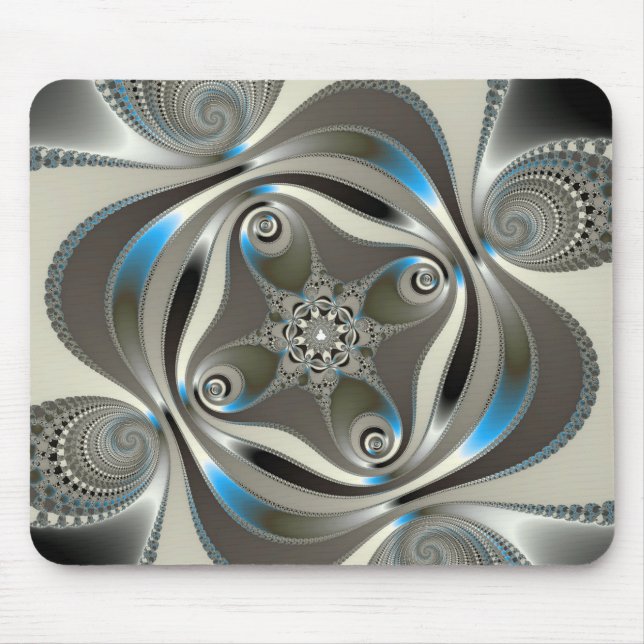 xChrome - Fractal Mouse Pad (Front)