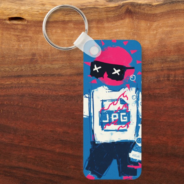 XCOPY Summer WAGMI Cool & Stylish Colourful Pop Ar Keychain (Front)