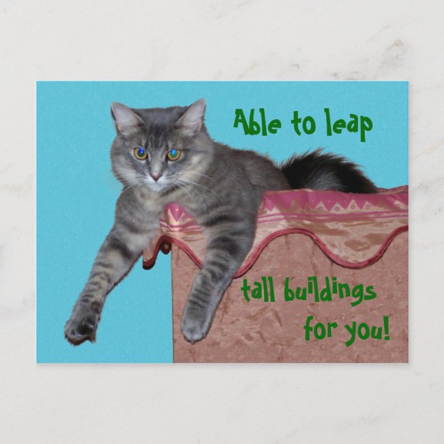 Xena Chillin' Postcard - Customized (Front)