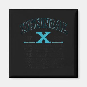 Xennial Generation X 1970s 1980s Millennial Gen X Magnet