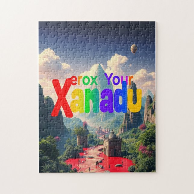 Xerox Your Xanadu – Dreamlike Jigsaw Puzzle (Vertical)