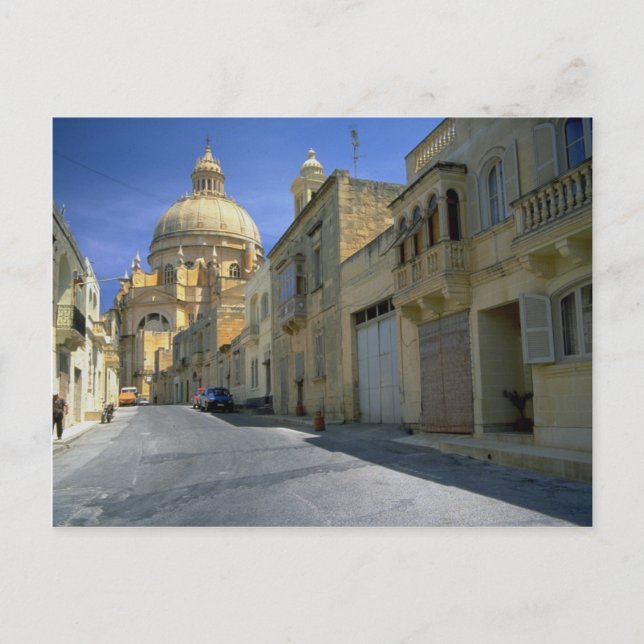 Xewkija Dome (The Rotunda), Xewkija, Gozo, Malta Postcard (Front)
