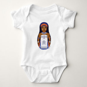 Xhosa, South African Matryoshka Baby Bodysuit