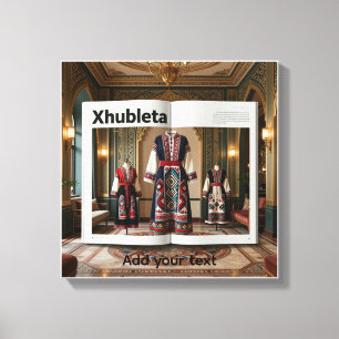 Xhubleta Spread Ultimate Geometric Style Wallpaper Canvas Print