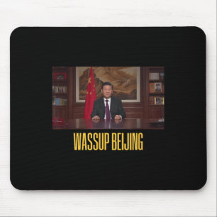 Xi Jinping Wup Beijing Funny Meme Face Giga Xi Chi Mouse Pad