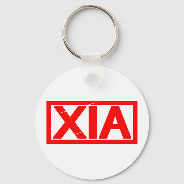 Xia Stamp Keychain (Front)