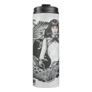 Xialing Dragon Watercolor Thermal Tumbler
