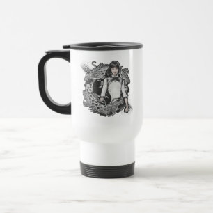 Xialing Dragon Watercolor Travel Mug