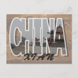Xi'an, China Postcard