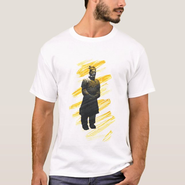 Xian China Terracotta Soldier2 jGibney The MUSEUM T-Shirt (Front)