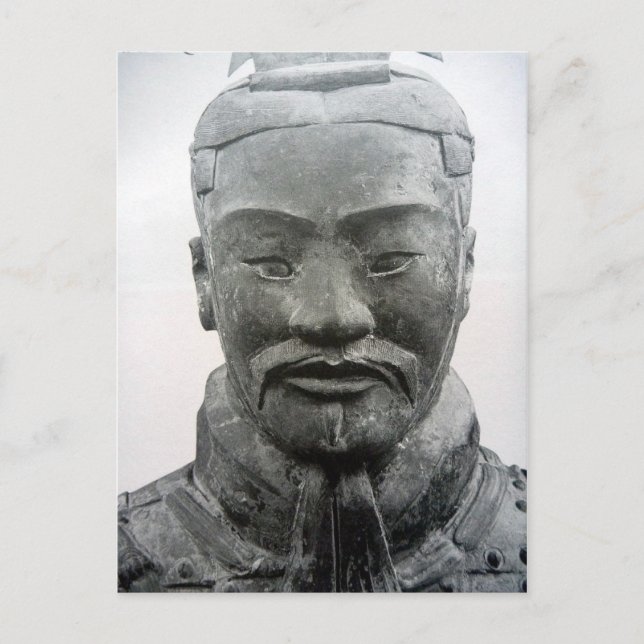 xi'an warrior postcard (Front)