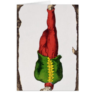 XII l'homme pendu, carte de tarot