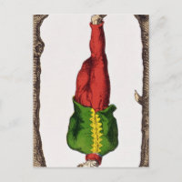 XII L'homme pendu, carte tarot