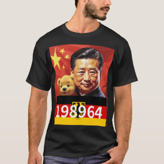 XIJINPING WINNIE POOH CHINA CCP 198964 GERMAN FLAG T-Shirt