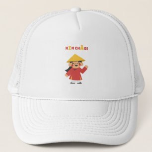 “‘Xin Chào!’ Vietnamese Hat – Culture Gift”