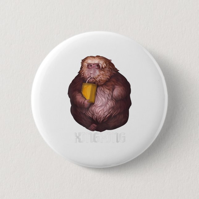 Xing Xing Funny Meme – Viral Trend Funny _1  2 Inch Round Button (Front)