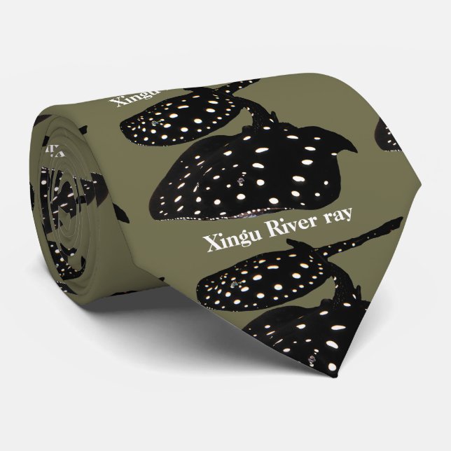 Xingu River ray Tie (Rolled)