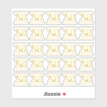Xiras Baby for baby shoes custom-cut vinyl label