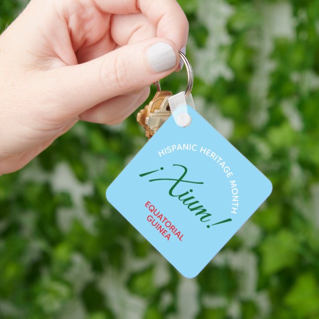 Xium! Equatorial Guinea  Keychain (Hand)