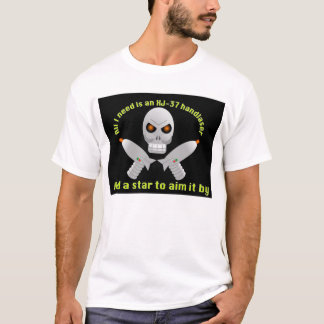 XJ-37 Handlaser Pirate Flag T-Shirt