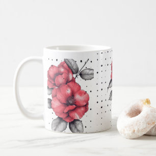 XJ Camellia Design Mug Classique