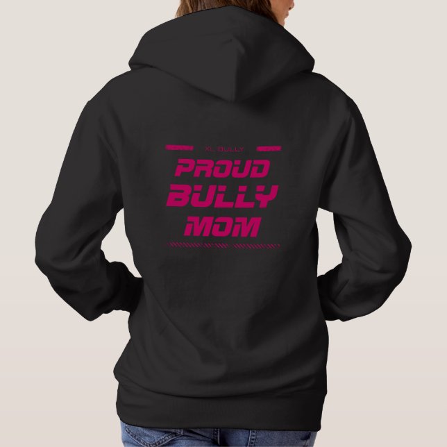Xl Bully Chat pour femmes Sweat - shirt à capuche (Dos)